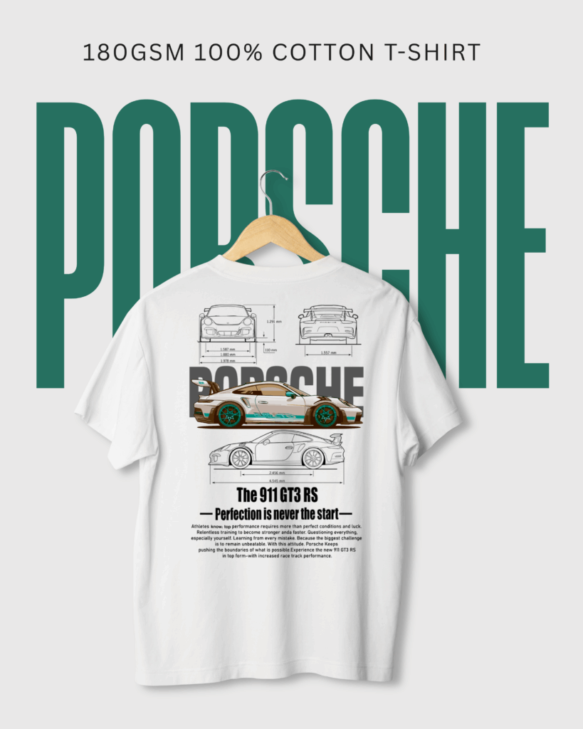 Porsche 911 GT3 RS Cotton Tee