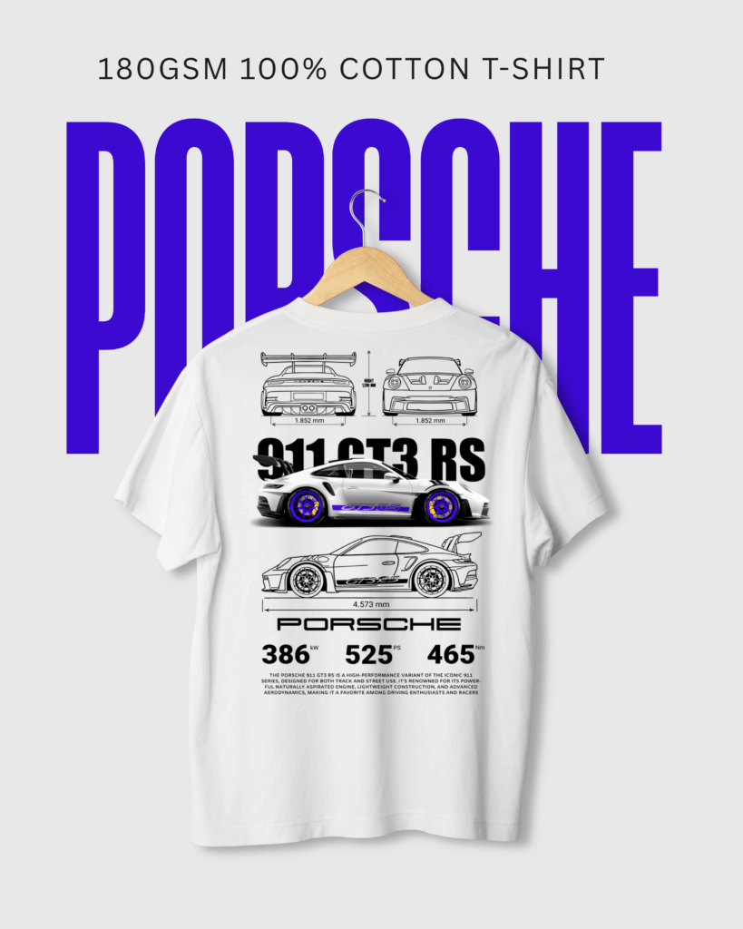 Porsche 911 GT3 RS Cotton Tee