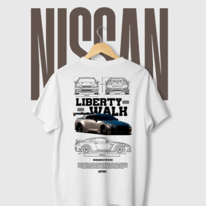 Liberty Walk Nissan GTR R35 Cotton Tee