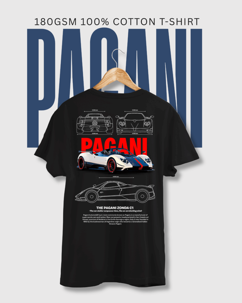 Pagani Zonda C1 Cotton Tee