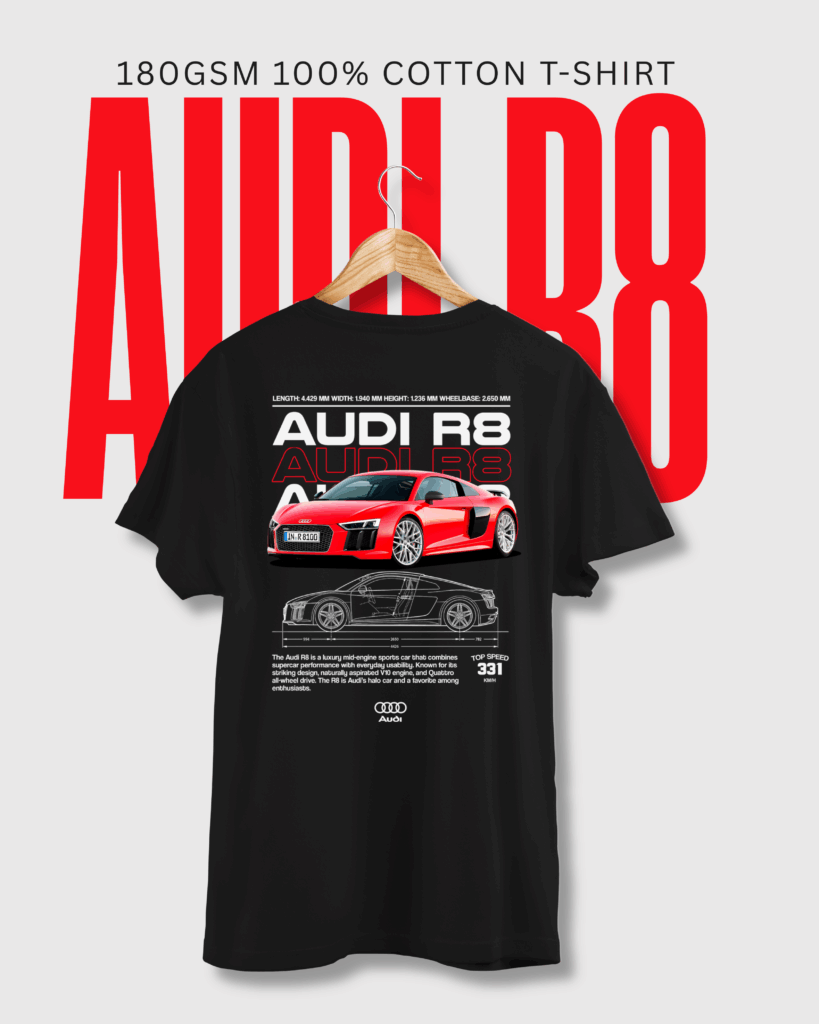 Audi R8 Cotton Tee