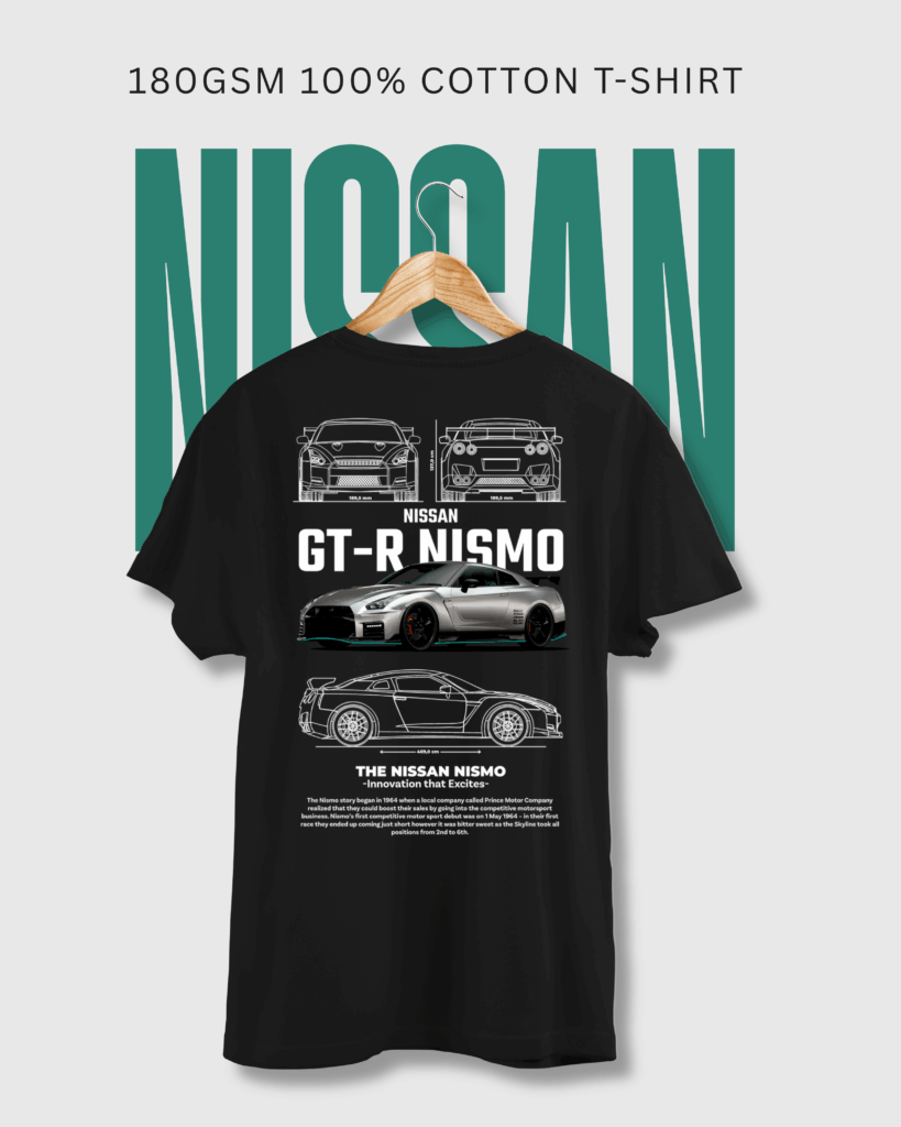 Nissan GT-R Nismo Printed T-Shirt
